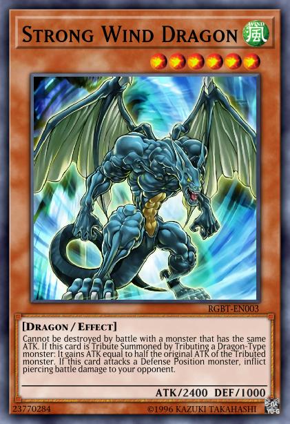 Strong Wind Dragon - RGBT-EN003 - Ultimate Rare - 1st Edition