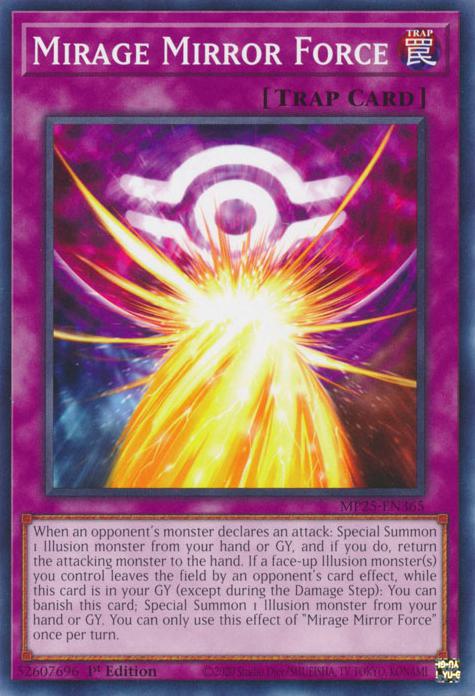 Mirage Mirror Force - MP25-EN365 - Common - 1st Edition
