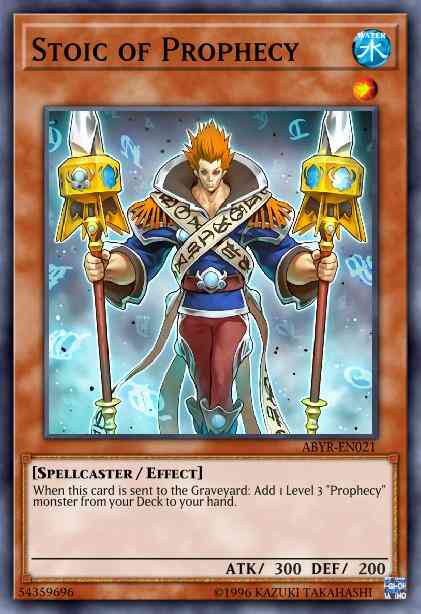 Stoic of Prophecy - ABYR-EN021 - Common - 1st Edition