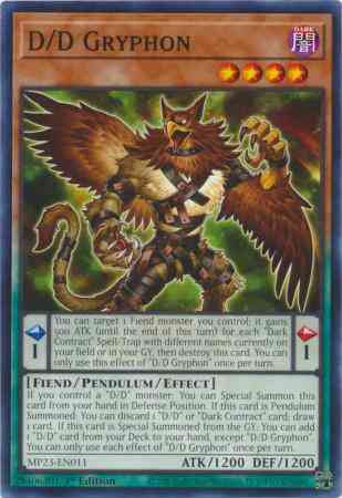 D/D Gryphon - MP23-EN011 - Common - 1st Edition