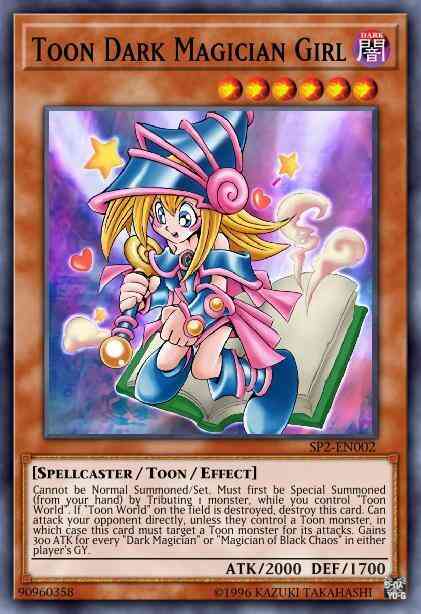 Toon Dark Magician Girl - LCYW-EN111 - Rare - 1st Edition