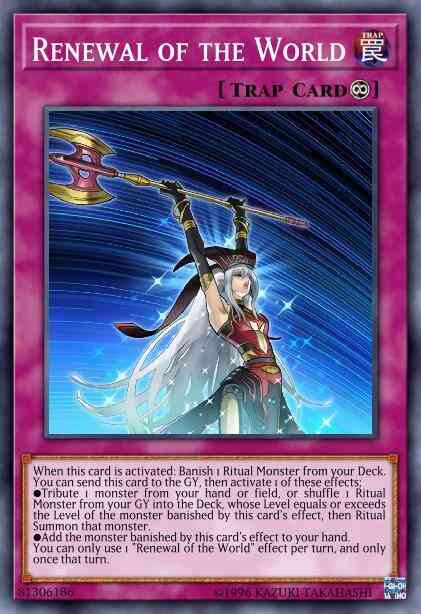 Renewal of the World - CYHO-EN072 - Rare - 1st Edition