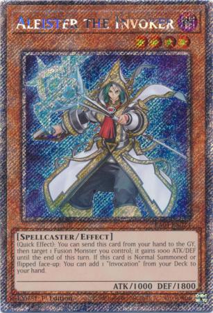 Aleister the Invoker - Alternate Art - RA04-EN024 - Platinum Secret Rare - 1st Edition
