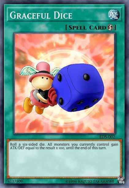 Graceful Dice - EDS-002 - Prismatic Secret Rare - Limited