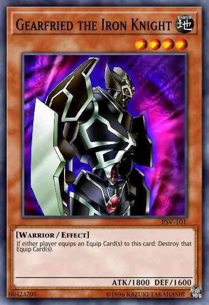 Gearfried the Iron Knight - SD5-EN005 - Common - 1st Edition
