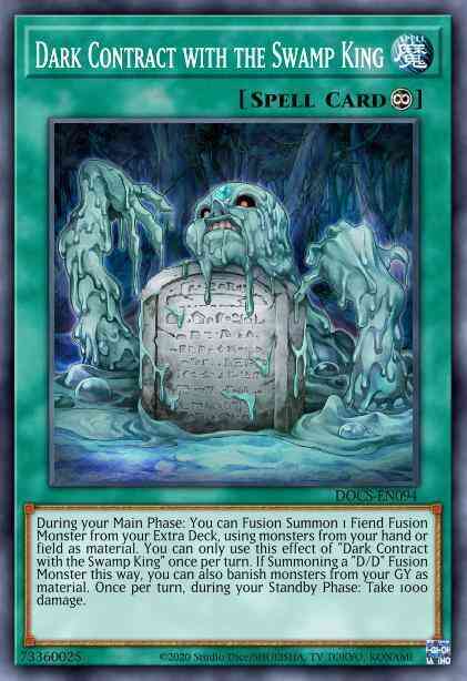 Dark Contract with the Swamp King - DOCS-EN094 - Common - 1st Edition