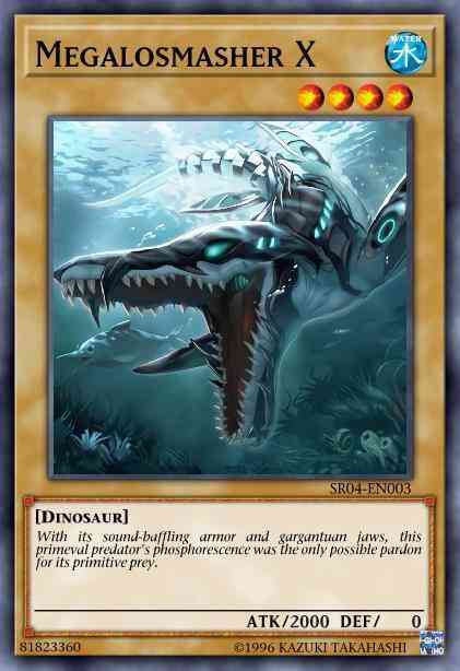 Megalosmasher X - SR04-EN003 - Common - 1st Edition