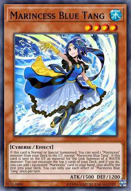 Marincess Blue Tang - MP20-EN149 - Super Rare - 1st Edition
