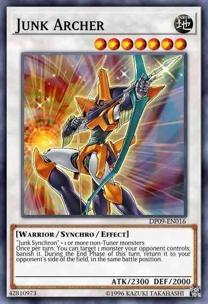 Junk Archer - DP09-EN016 - Ultra Rare - 1st Edition