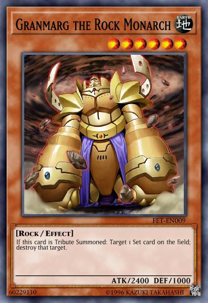 Granmarg the Rock Monarch - FET-EN009 - Ultimate Rare - 1st Edition
