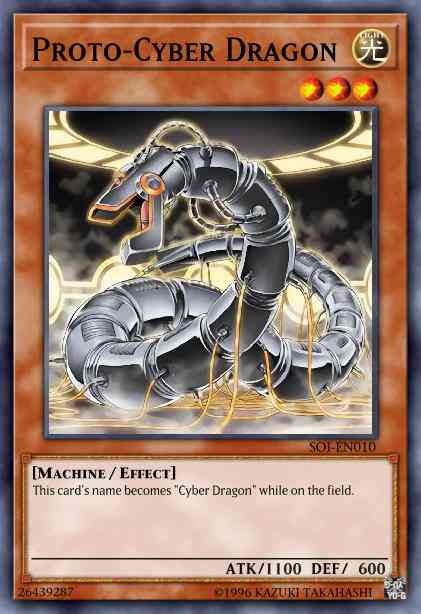 Proto-Cyber Dragon - LCGX-EN177 - Ultra Rare - 1st Edition