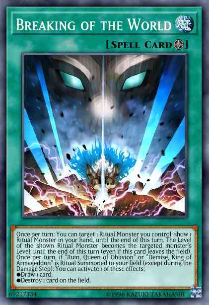 Breaking of the World - CYHO-EN057 - Common - Unlimited