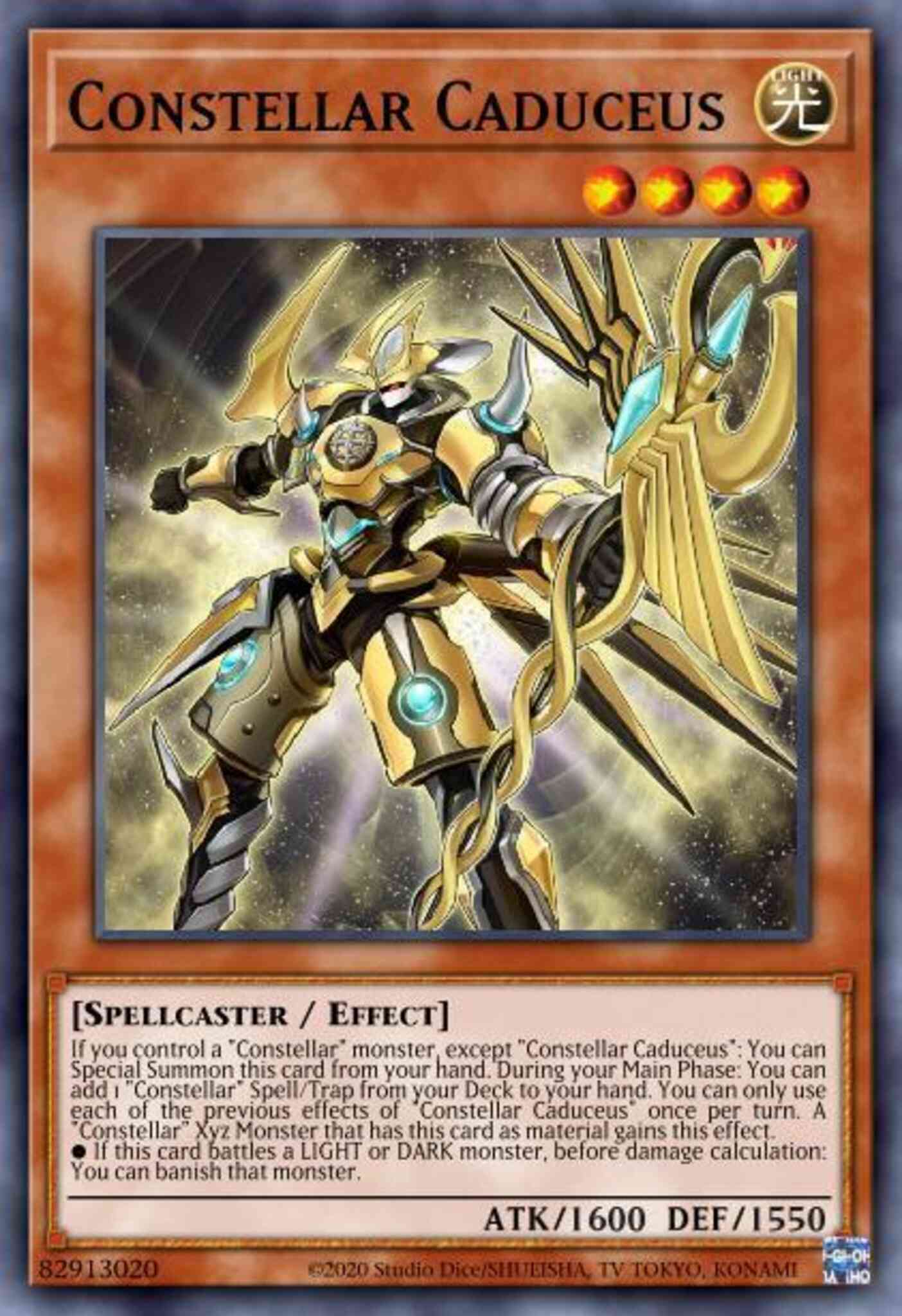 Constellar Caduceus - BLVO-EN022 - Super Rare - 1st Edition