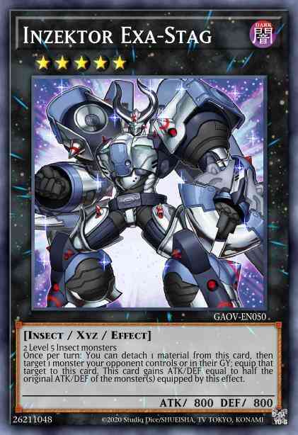 Inzektor Exa-Stag - GAOV-EN050 - Ultra Rare - Unlimited