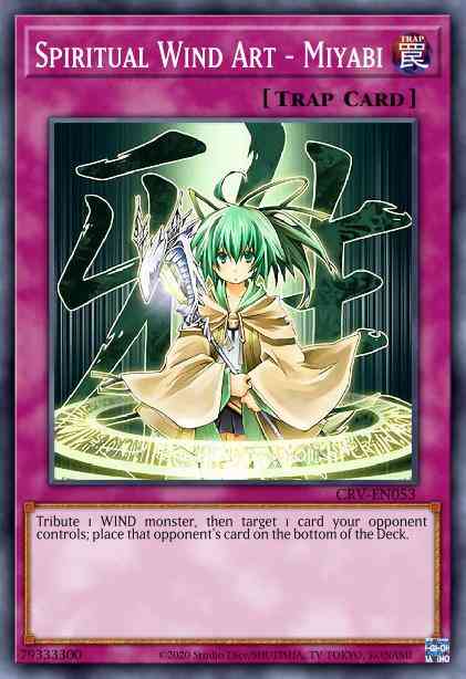 Spiritual Wind Art - Miyabi - CRV-EN053 - Common - 1st Edition