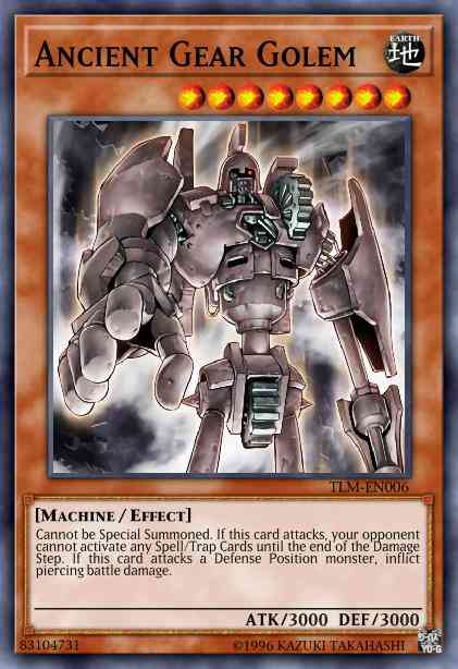 Ancient Gear Golem - BP02-EN035 - Mosaic Rare - 1st Edition