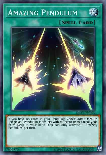 Amazing Pendulum - PEVO-EN034 - Super Rare - 1st Edition