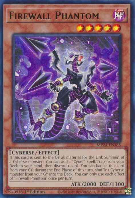 Firewall Phantom - MP24-EN185 - Ultra Rare - 1st Edition