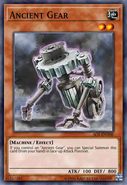 Ancient Gear - SOI-EN008 - Common - 1st Edition