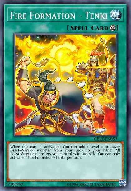 Fire Formation - Tenki (Purple) - DL18-EN014 - Rare - Unlimited