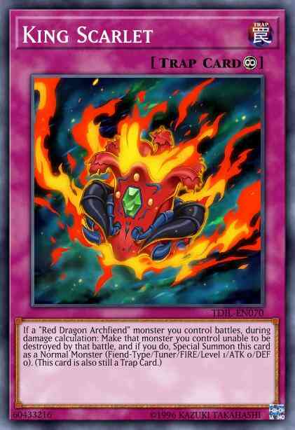 King Scarlet - TDIL-EN070 - Common - Unlimited
