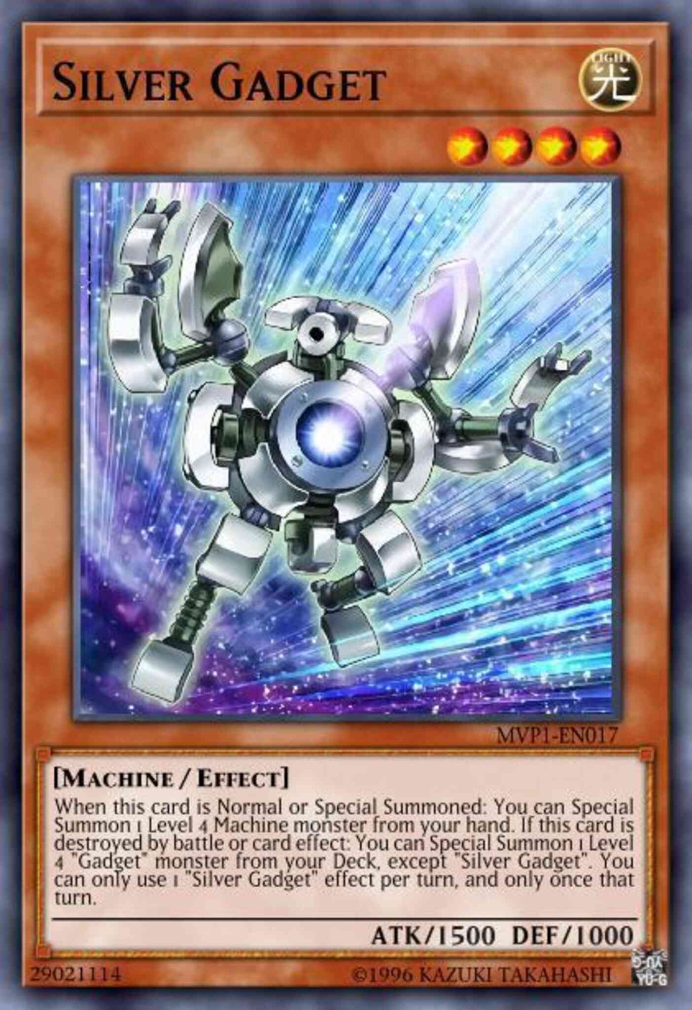 Silver Gadget - DUPO-EN042 - Ultra Rare - 1st Edition