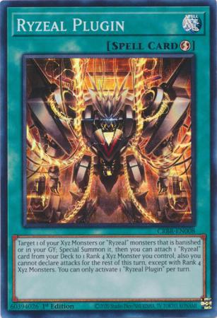 Ryzeal Plugin - CRBR-EN008 - Super Rare - 1st Edition