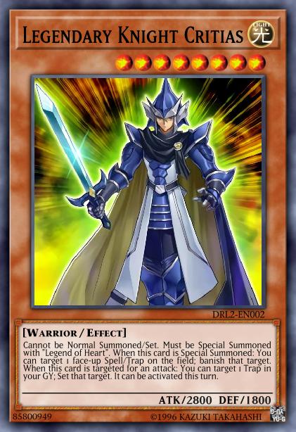 Legendary Knight Critias - LEDD-ENA08 - Common - 1st Edition