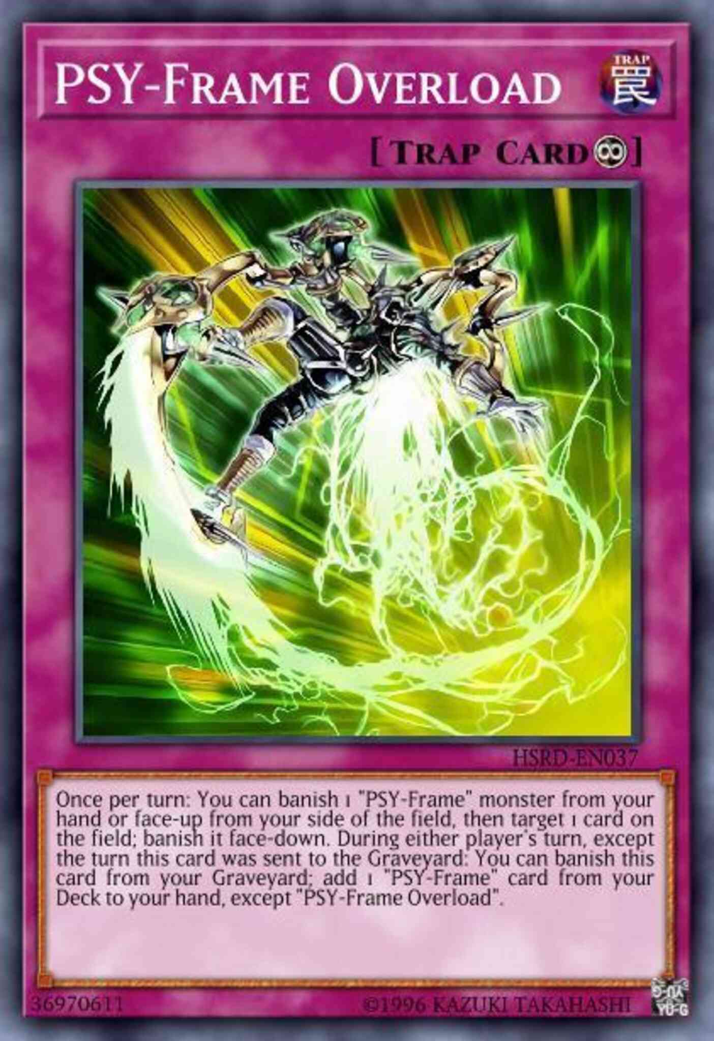 PSY-Frame Overload - HSRD-EN037 - Rare - 1st Edition