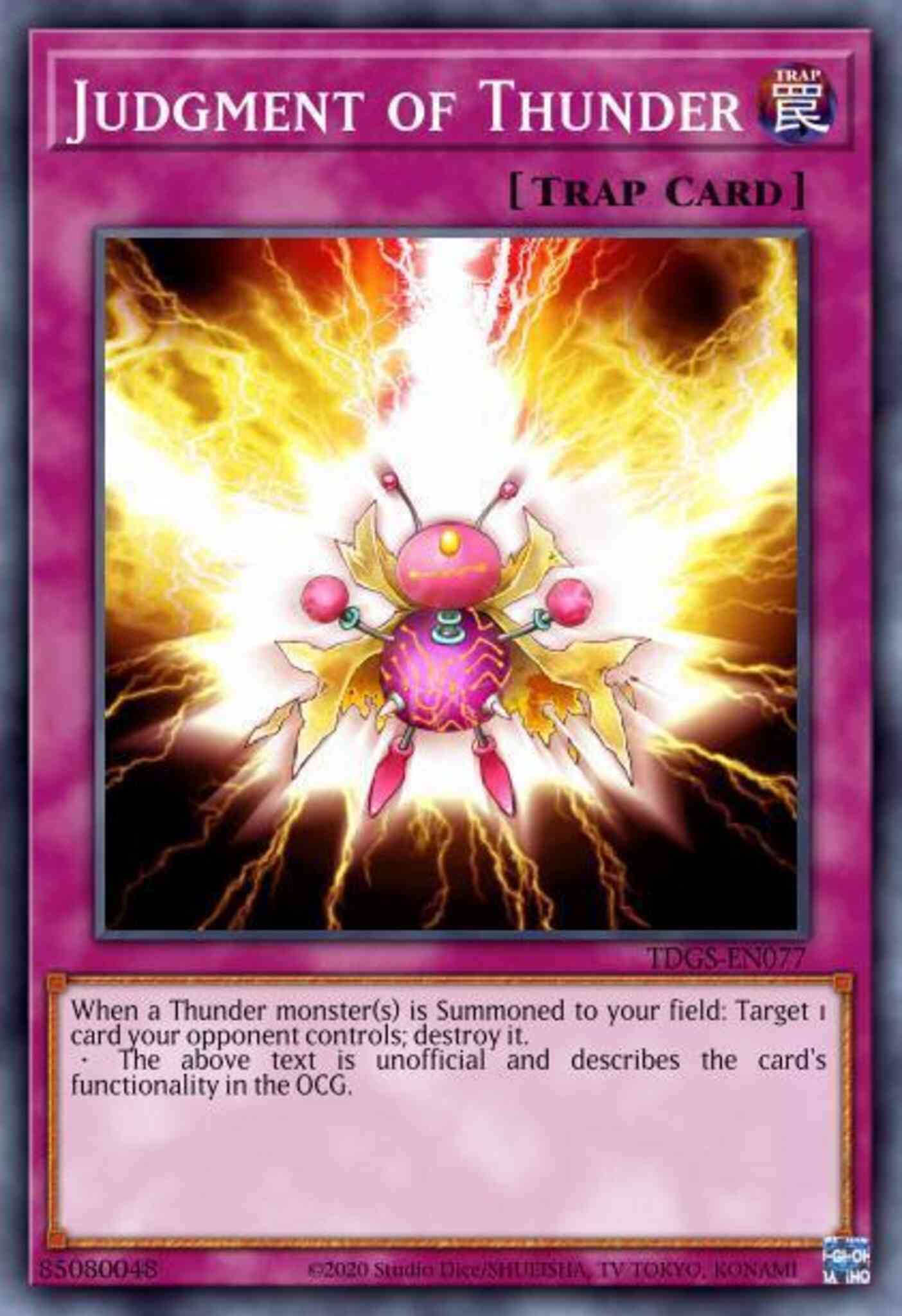 Judgment of Thunder - TDGS-EN077 - Common - 1st Edition