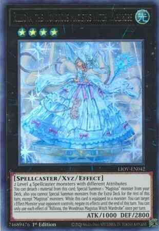 Rilliona, the Wondrous Magistus Witch Wardrobe - LIOV-EN042 - Ultra Rare - 1st Edition