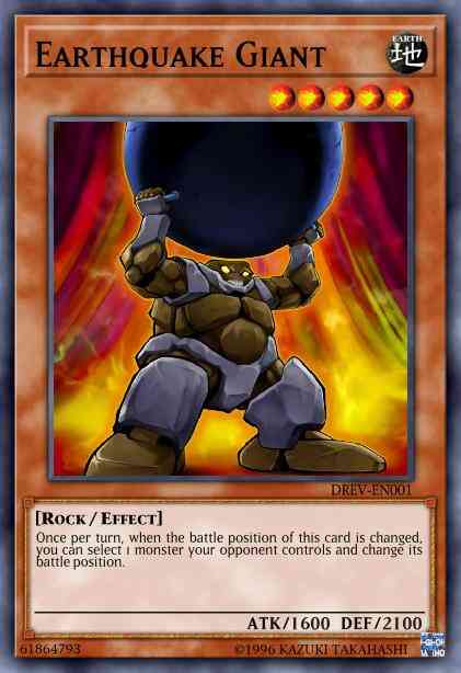 Earthquake Giant - DREV-EN001 - Common - 1st Edition