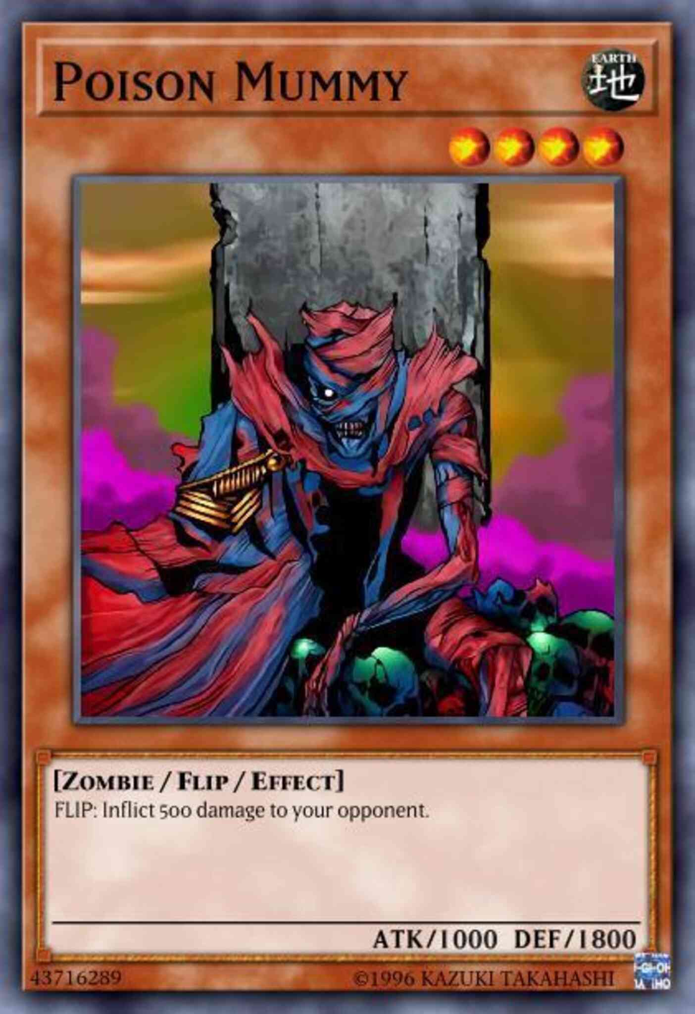 Poison Mummy - YSDS-EN009 - Common - 1st Edition
