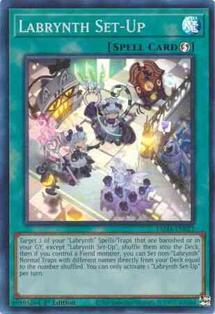 Labrynth Set-Up - TAMA-EN022 - Super Rare - 1st Edition