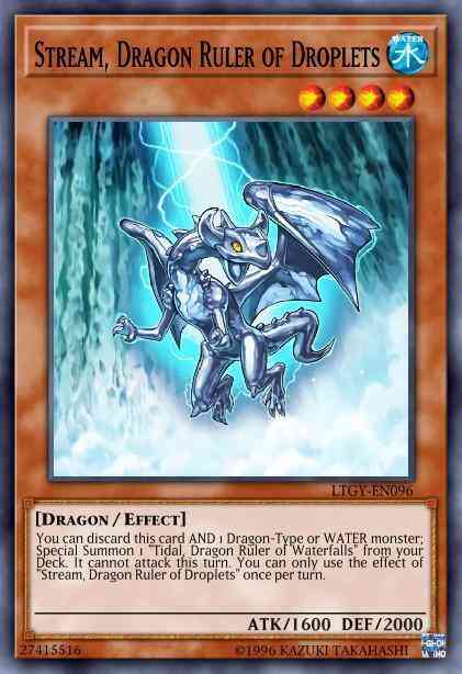 Stream, Dragon Ruler of Droplets - LTGY-EN096 - Common - Unlimited