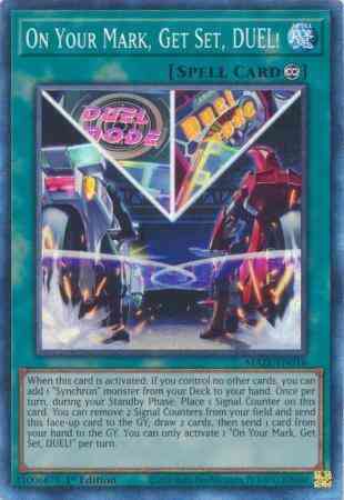 On Your Mark, Get Set, DUEL! - MAZE-EN016 - Collector's Rare - 1st Edition