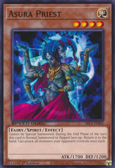 Asura Priest - SBC2-ENI05 - Common - 1st Edition