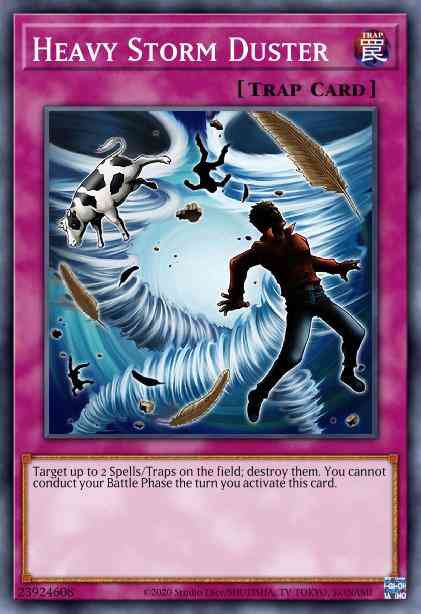 Heavy Storm Duster - DUDE-EN050 - Ultra Rare - 1st Edition