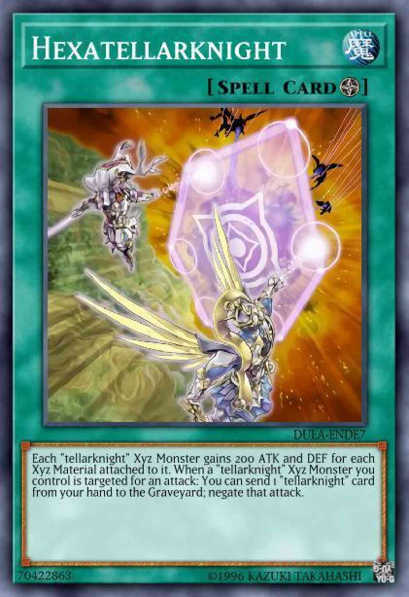 Hexatellarknight - DUEA-ENDE7 - Super Rare - Limited