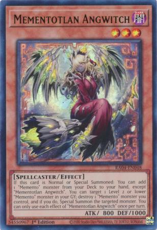 Mementotlan Angwitch - RA04-EN048 - Ultra Rare - 1st Edition