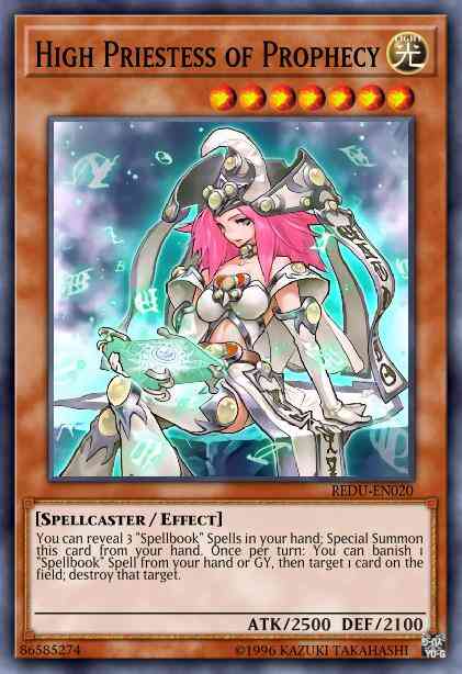 High Priestess of Prophecy - BPW2-EN100 - Ultra Rare - 1st Edition