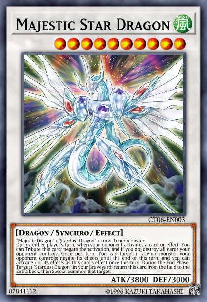 Majestic Star Dragon - SOVR-EN040 - Ultra Rare - 1st Edition