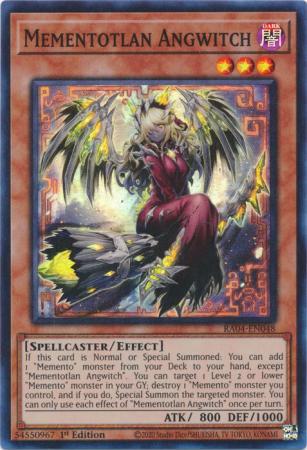 Mementotlan Angwitch - RA04-EN048 - Super Rare - 1st Edition