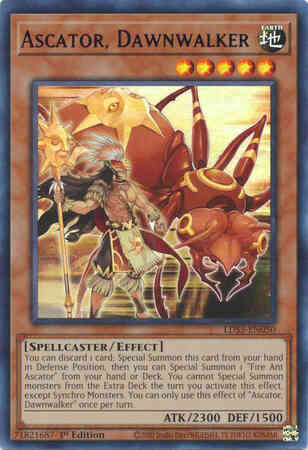 Ascator, Dawnwalker - Blue - LDS3-EN050 - Ultra Rare - 1st Edition