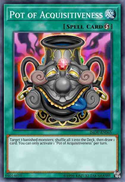 Pot of Acquisitiveness - INOV-EN065 - Super Rare - Unlimited