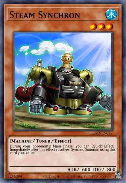 Steam Synchron - BLAR-EN064 - Ultra Rare - 1st Edition