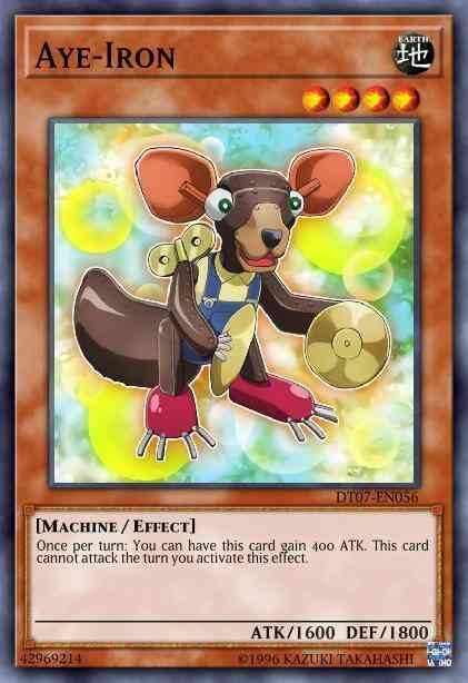 Aye-Iron - BP02-EN123 - Mosaic Rare - Unlimited