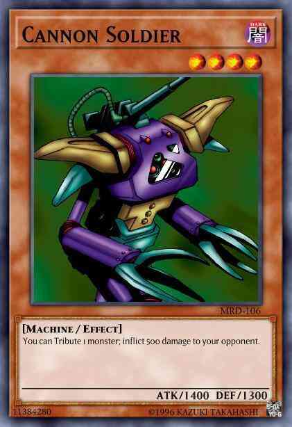 Cannon Soldier - DB2-EN061 - Super Rare - Unlimited