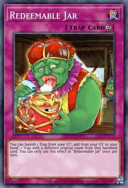 Redeemable Jar - ROTD-EN078 - Super Rare - 1st Edition