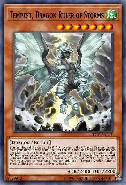 Tempest, Dragon Ruler of Storms - MYFI-EN045 - Super Rare - 1st Edition